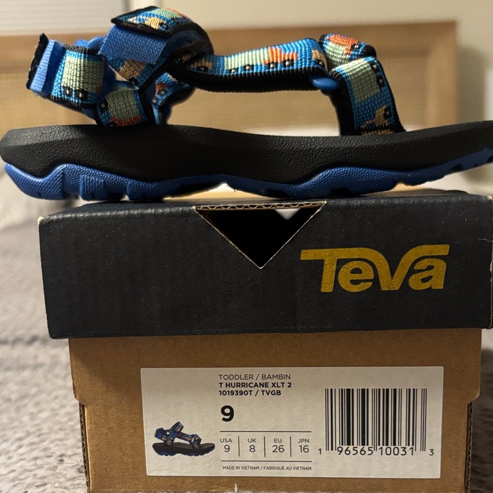Teva Kids Hurricane XLT 2 Sandals - Blue and Black